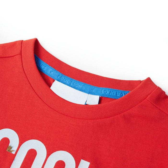 Tricou pentru copii, roșu, 140 WALTI