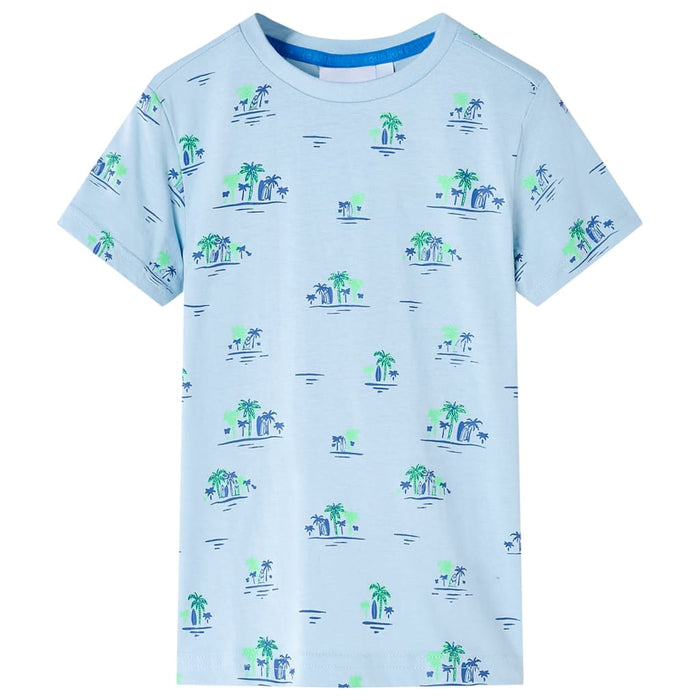 Tricou pentru copii, albastru deschis, 140 WALTI