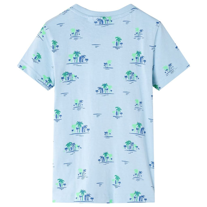 Tricou pentru copii, albastru deschis, 140 WALTI
