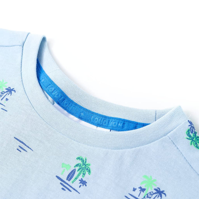 Tricou pentru copii, albastru deschis, 140 WALTI