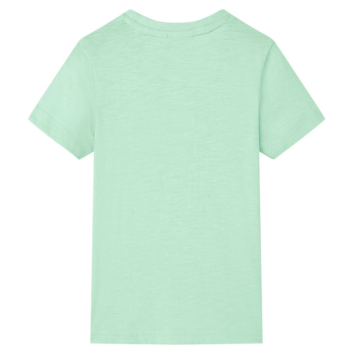 Tricou pentru copii, verde deschis, 140 - WALTI WALTI