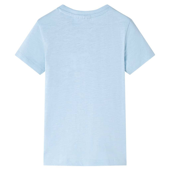 Tricou pentru copii, albastru deschis, 128 - WALTI WALTI