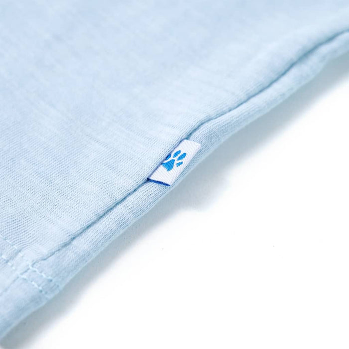 Tricou pentru copii, albastru deschis, 128 - WALTI WALTI