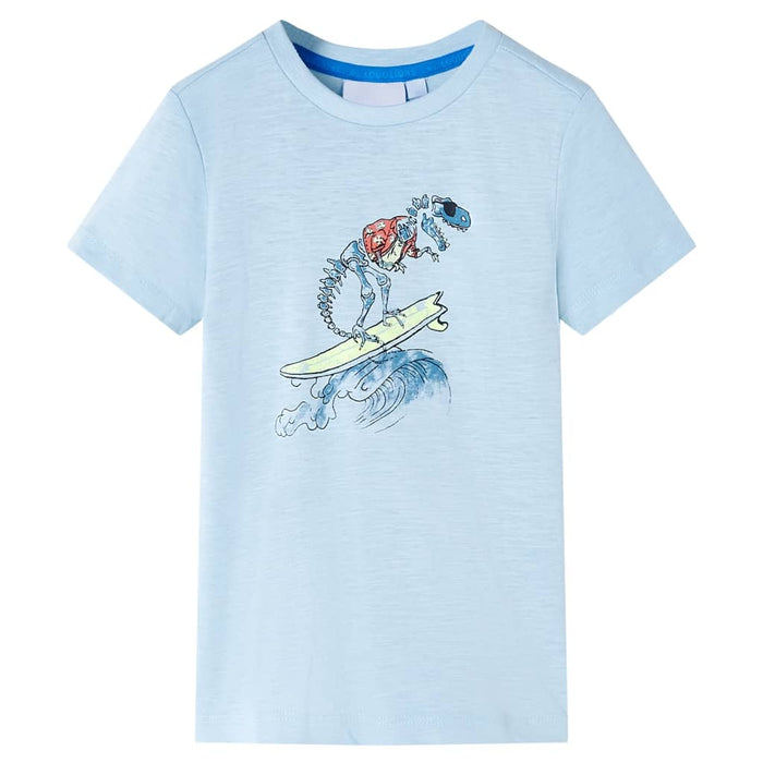 Tricou pentru copii, albastru deschis, 140 - WALTI WALTI