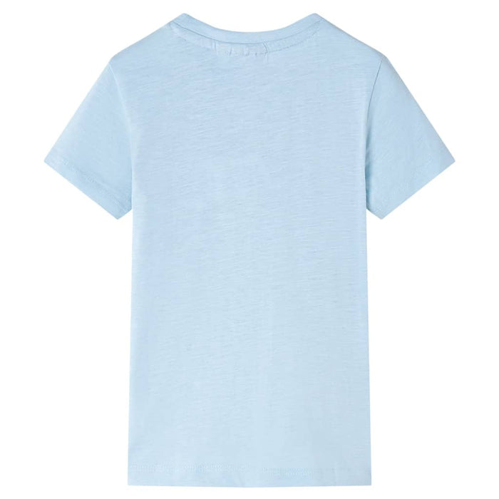 Tricou pentru copii, albastru deschis, 140 - WALTI WALTI