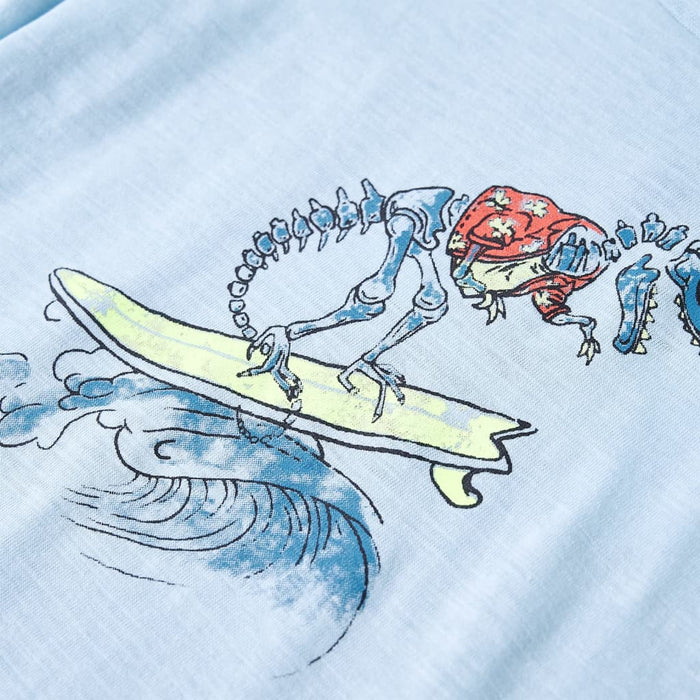 Tricou pentru copii, albastru deschis, 140 - WALTI WALTI