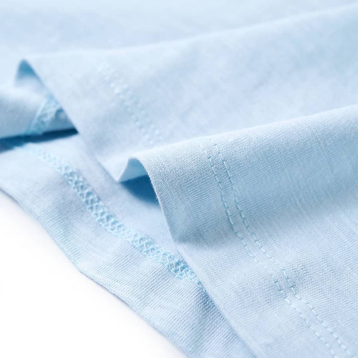 Tricou pentru copii, albastru deschis, 140 - WALTI WALTI