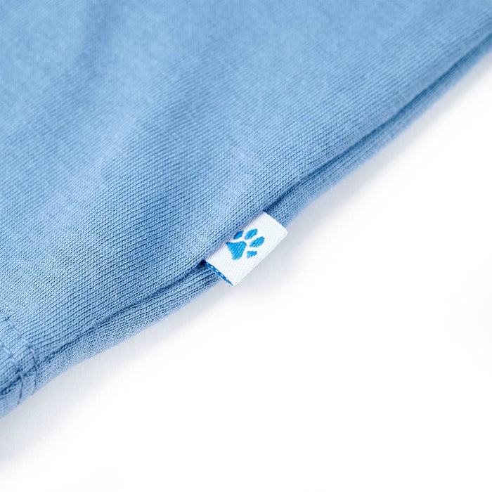 Tricou pentru copii, albastru mediu, 116 - WALTI WALTI