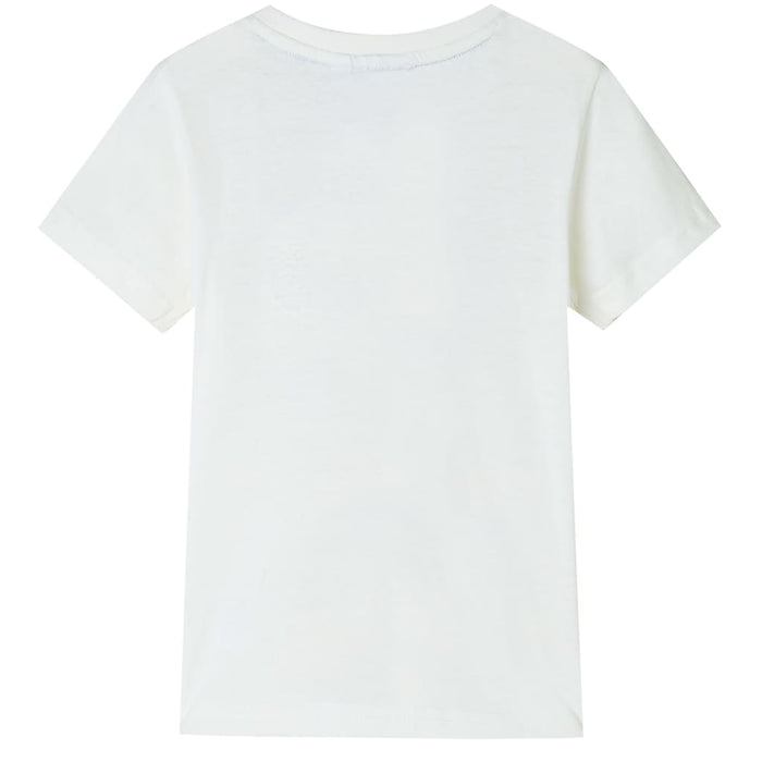 Tricou pentru copii, ecru, 128 - WALTI WALTI