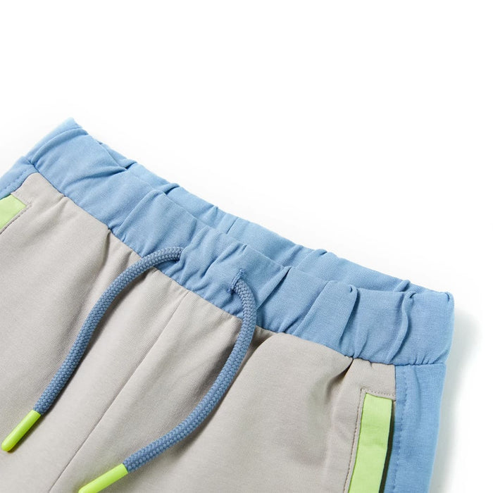 Pantaloni pentru copii cu șnur, albastru, 128 WALTI
