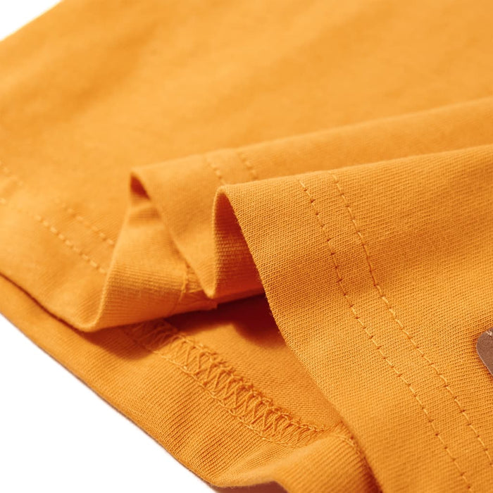 Tricou pentru copii cu mâneci lungi, ocru, 140 WALTI