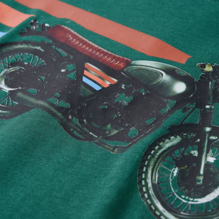 Tricou cu mâneci lungi pentru copii, verde, 140 WALTI