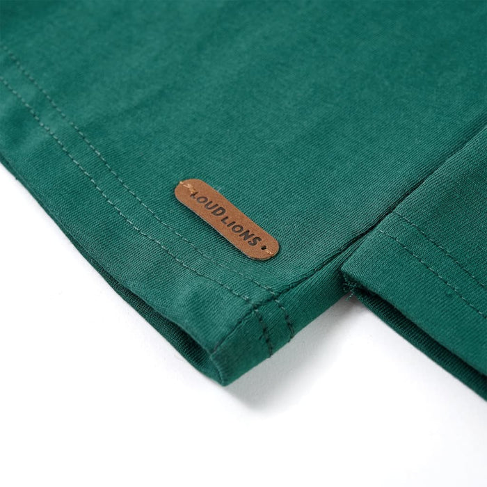 Tricou cu mâneci lungi pentru copii, verde, 140 WALTI