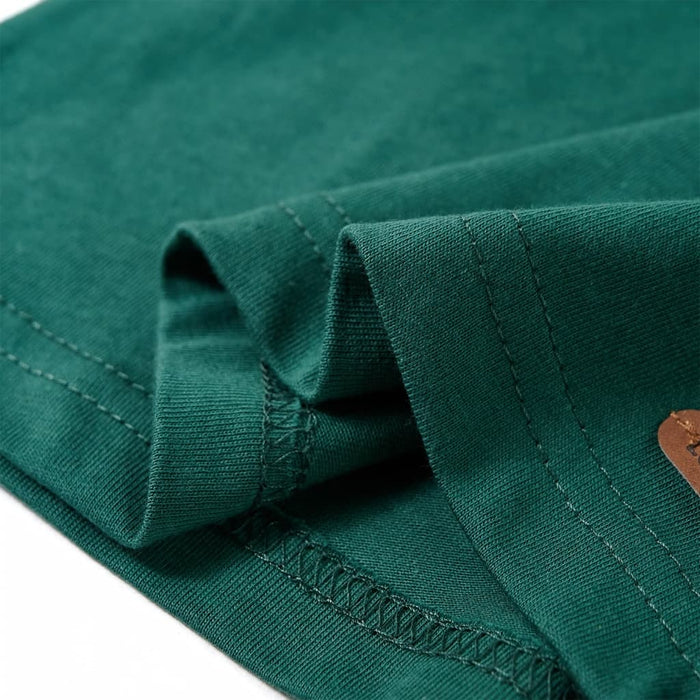 Tricou cu mâneci lungi pentru copii, verde, 140 WALTI