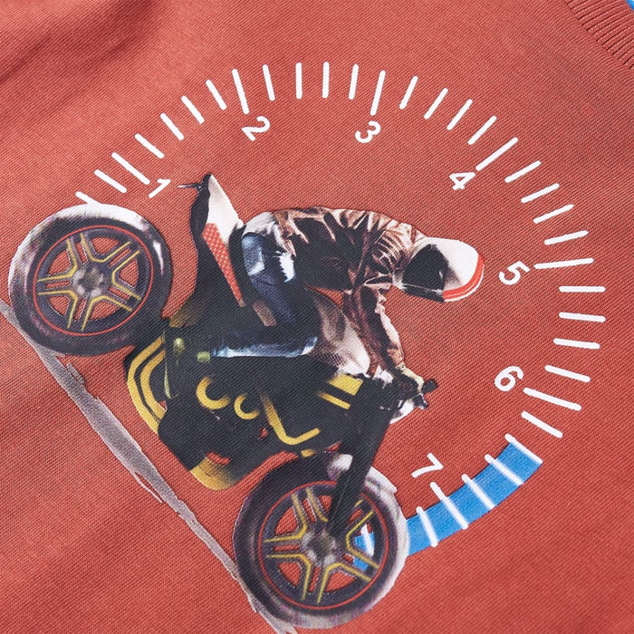 Tricou cu mâneci lungi pentru copii, henna, 92 WALTI