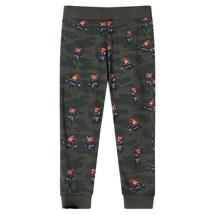 Pijamale pentru copii cu mâneci lungi ninja kaki 92 - WALTI WALTI