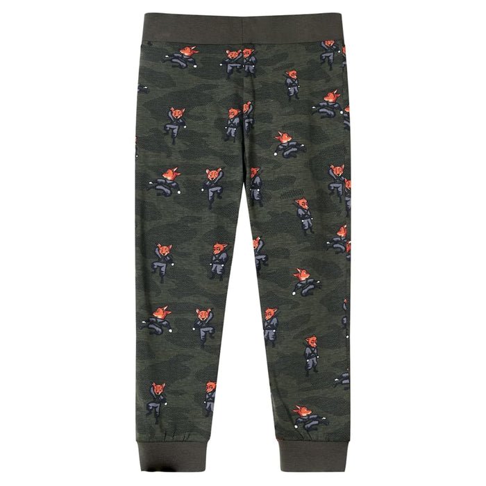 Pijamale pentru copii cu mâneci lungi ninja kaki 104 - WALTI WALTI