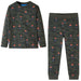 Pijamale pentru copii cu mâneci lungi ninja kaki 116 - WALTI WALTI