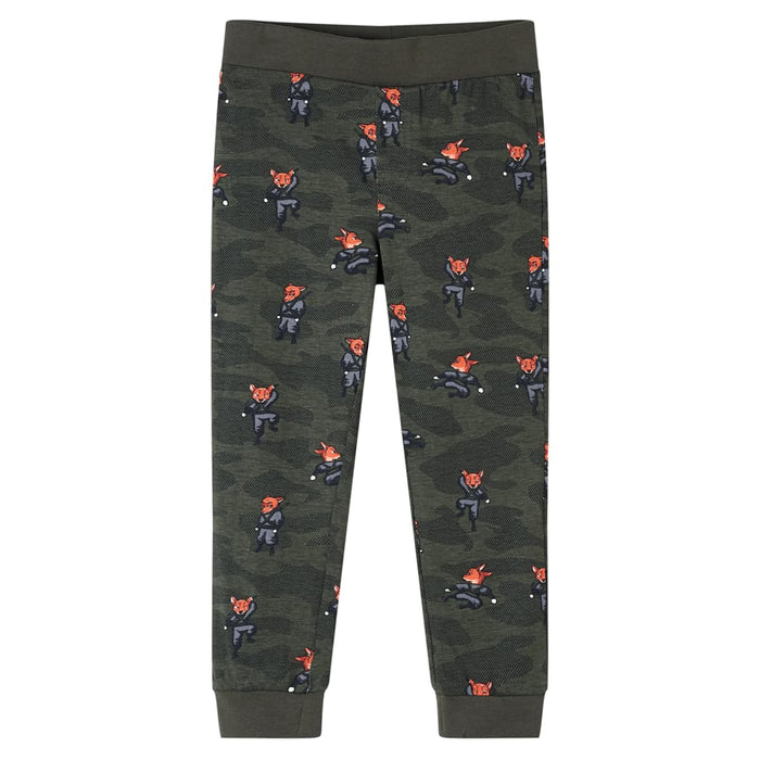 Pijamale pentru copii cu mâneci lungi ninja kaki 116 - WALTI WALTI