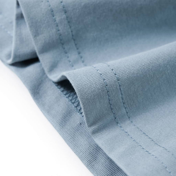 Tricou copii mâneci lungi,, albastru deschis, 92 - WALTI WALTI