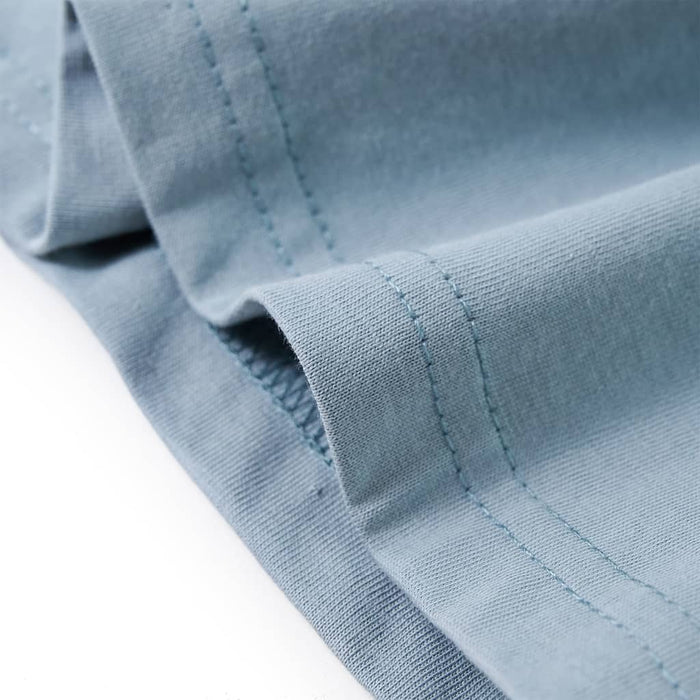 Tricou copii mâneci lungi,, albastru deschis, 140 WALTI