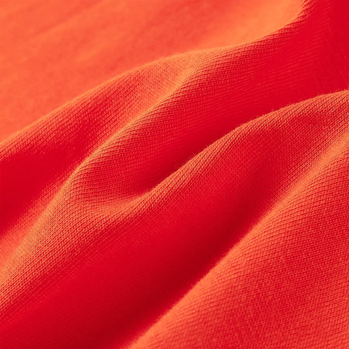 Tricou copii mâneci lungi, portocaliu aprins, 128 - WALTI WALTI