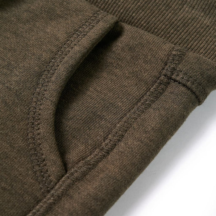 Pantaloni de trening pentru copii, kaki melanj, 104 WALTI