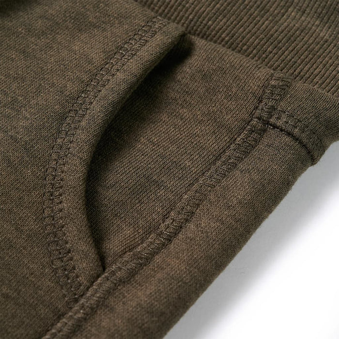 Pantaloni de trening pentru copii, kaki melanj, 116 WALTI