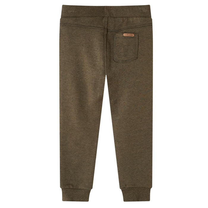 Pantaloni de trening pentru copii, kaki melanj, 140 WALTI
