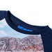 Tricou de copii cu mâneci lungi, bleumarin 104 - WALTI WALTI