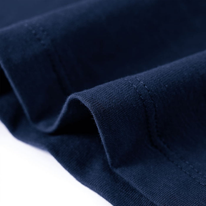 Tricou cu mâneci lungi pentru copii, bleumarin, 92 WALTI