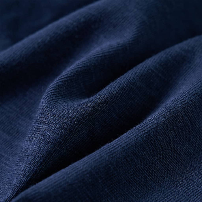 Tricou cu mâneci lungi pentru copii, bleumarin, 92 WALTI
