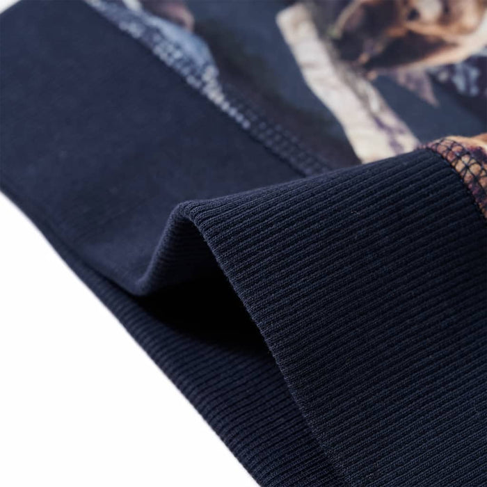 Hanorac pentru copii, bleumarin, 140 - WALTI WALTI