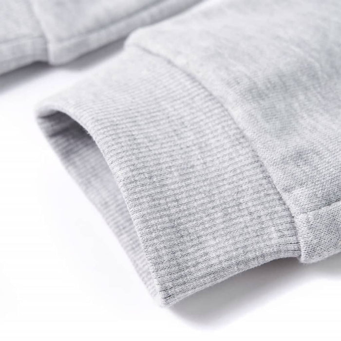 Pantaloni de trening pentru copii, gri melanj, 92 WALTI