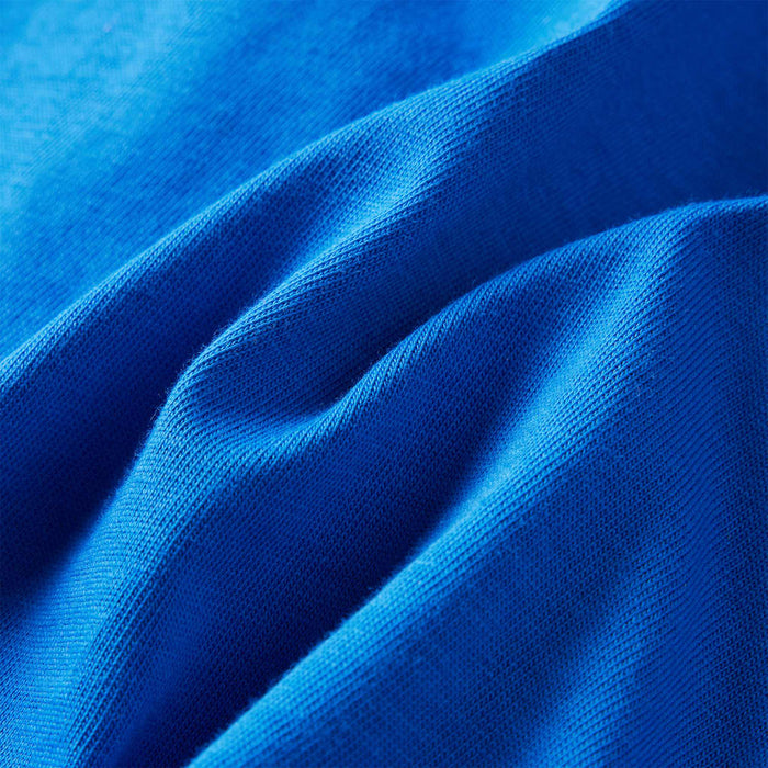 Tricou copii mâneci lungi albastru cobalt 92 WALTI