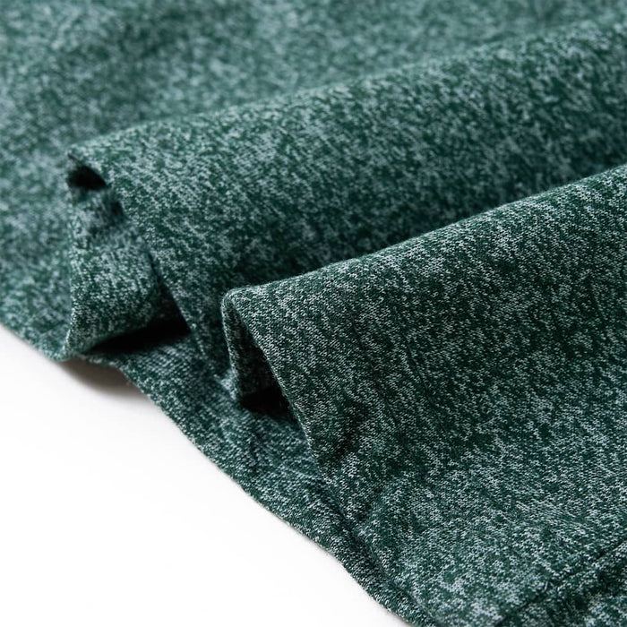 Tricou copii mâneci lungi, verde închis melanj, 104 - WALTI WALTI