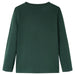 Tricou pentru copii cu mâneci lungi verde închis 92 - WALTI WALTI