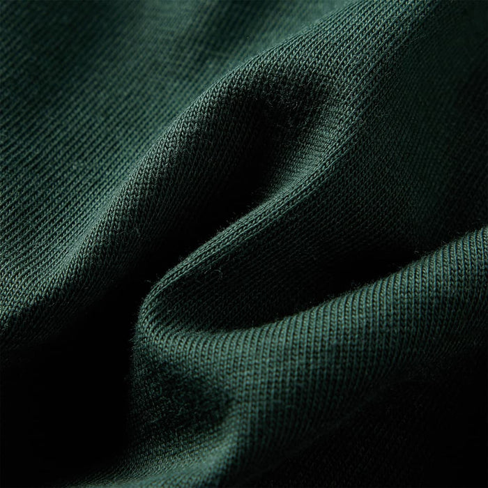 Tricou pentru copii cu mâneci lungi verde închis 104 - WALTI WALTI