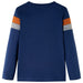 Tricou pentru copii cu mâneci lungi, bleumarin, 104 - WALTI WALTI