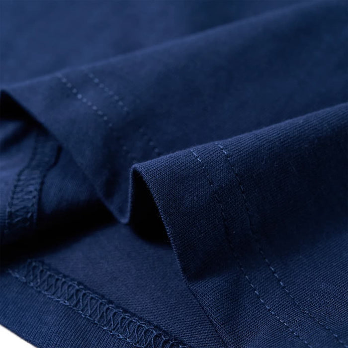 Tricou pentru copii cu mâneci lungi, bleumarin, 104 - WALTI WALTI