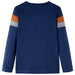Tricou pentru copii cu mâneci lungi, bleumarin, 116 - WALTI WALTI