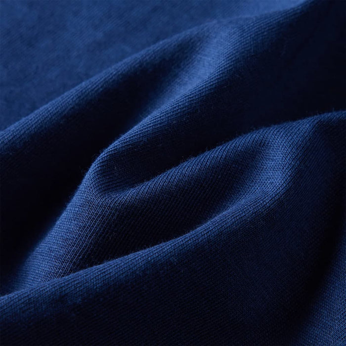 Tricou pentru copii cu mâneci lungi bleumarin 116 WALTI