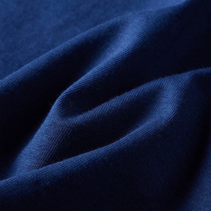 Tricou pentru copii cu mâneci lungi bleumarin 140 WALTI