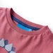 Tricou pentru copii cu mâneci lungi roșu închis 104 - WALTI WALTI
