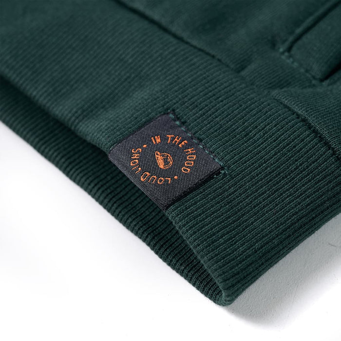 Hanorac cu glugă pentru copii, cu fermoar, 92 - WALTI WALTI