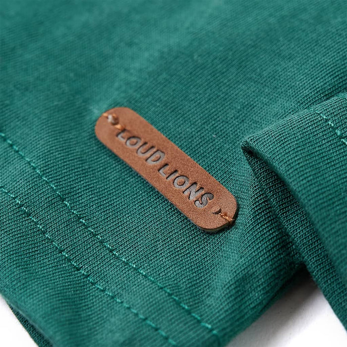 Tricou de copii cu mâneci lungi, verde, 92 WALTI