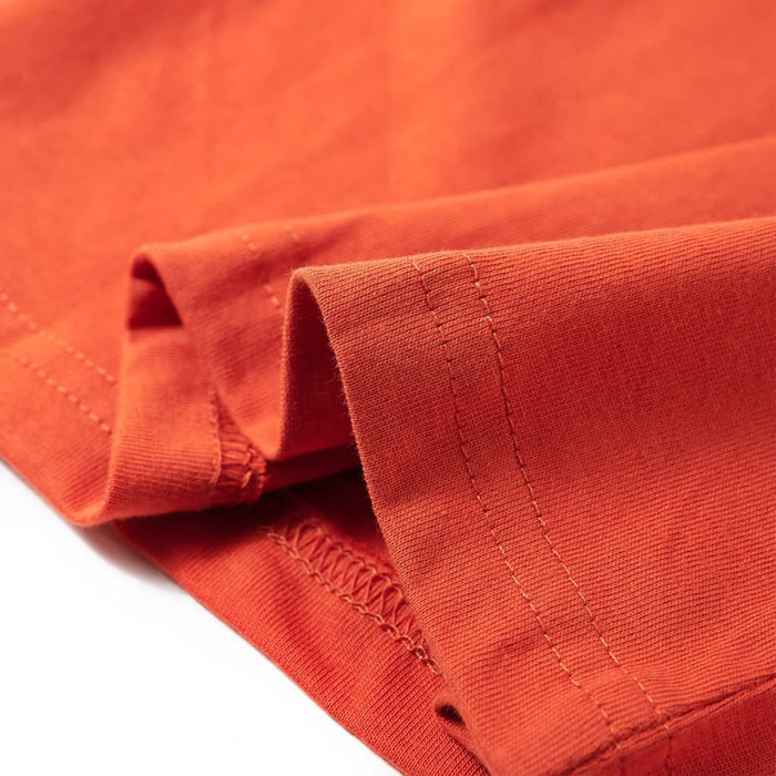 Tricou de copii mâneci lungi, portocaliu, 128 WALTI