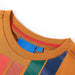 Tricou copii mâneci lungi, ocru închis, 104 - WALTI WALTI