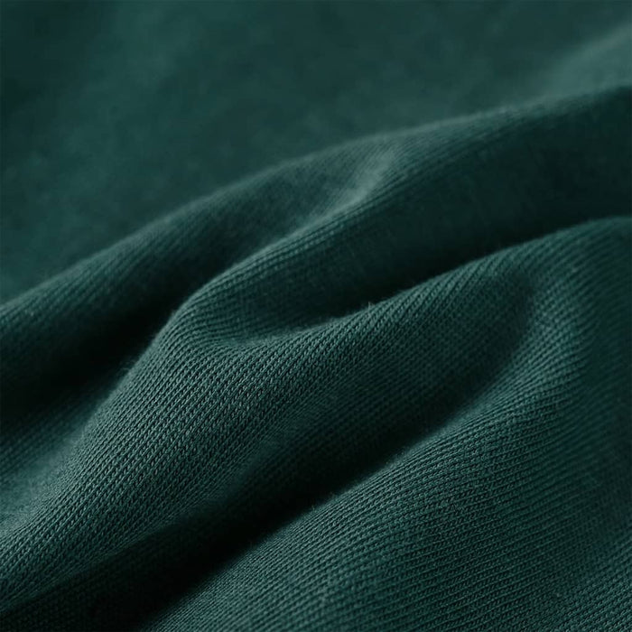 Tricou de copii cu mâneci lungi verde închis 140 WALTI