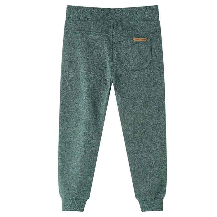 Pantaloni de trening pentru copii, verde închis, 128 WALTI